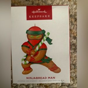 Hallmark ornament ninjabread man